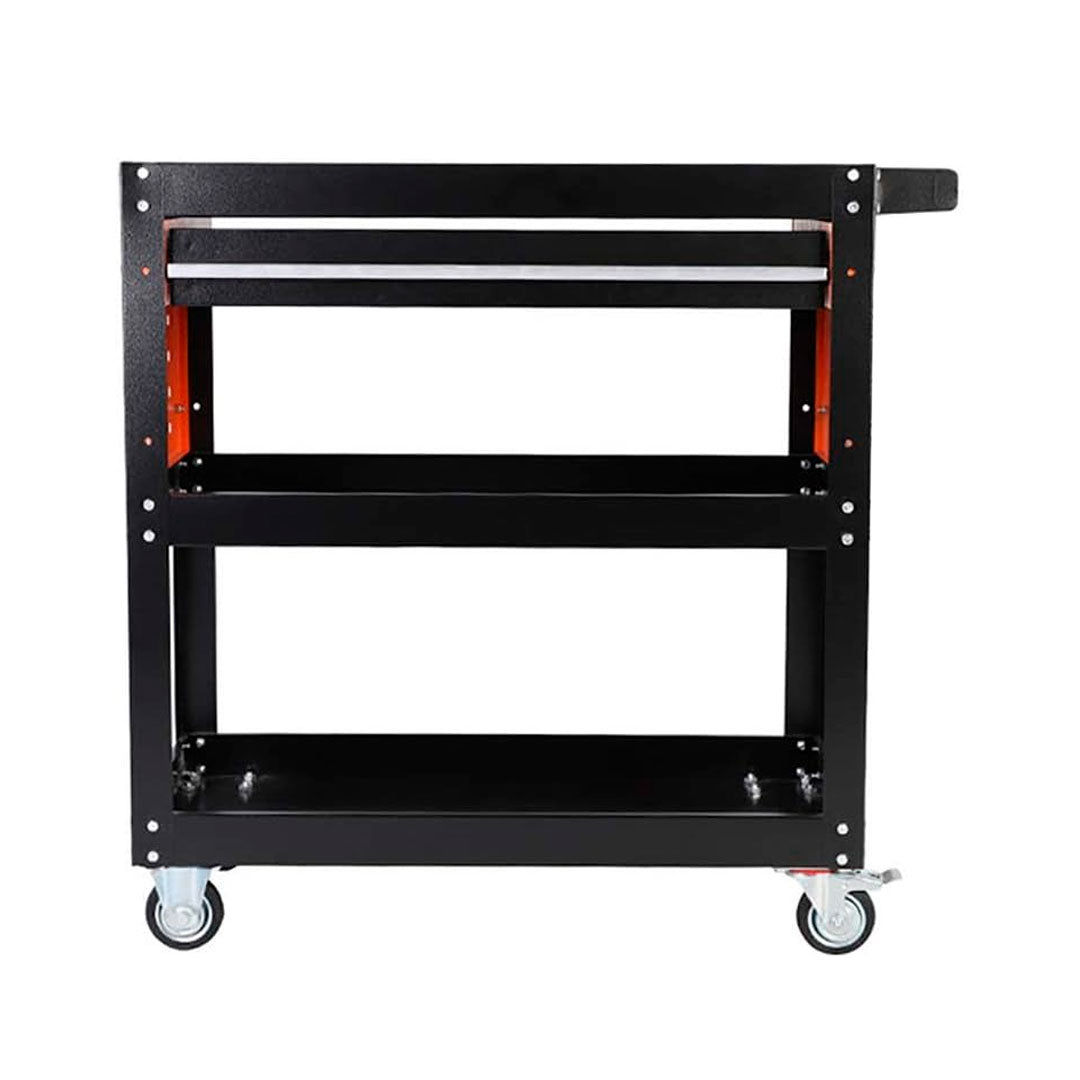 Carro Porta Herramientas de 3 Niveles con Gabinete