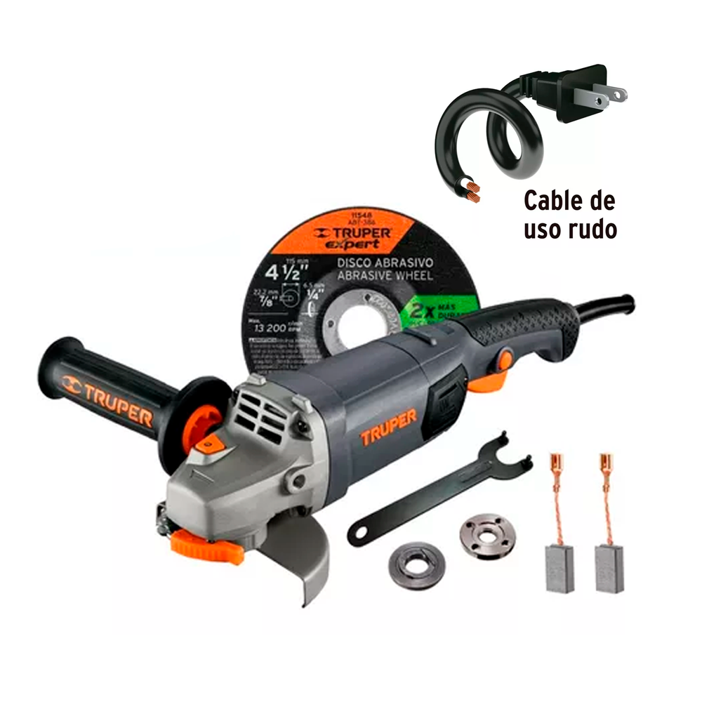 Pulidora Industrial 4.1/2" 1250W