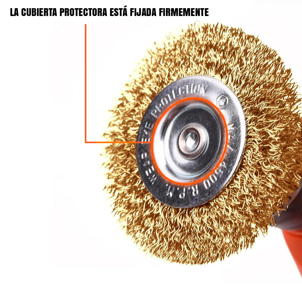 Set de gratas de alambre de 5 piezas