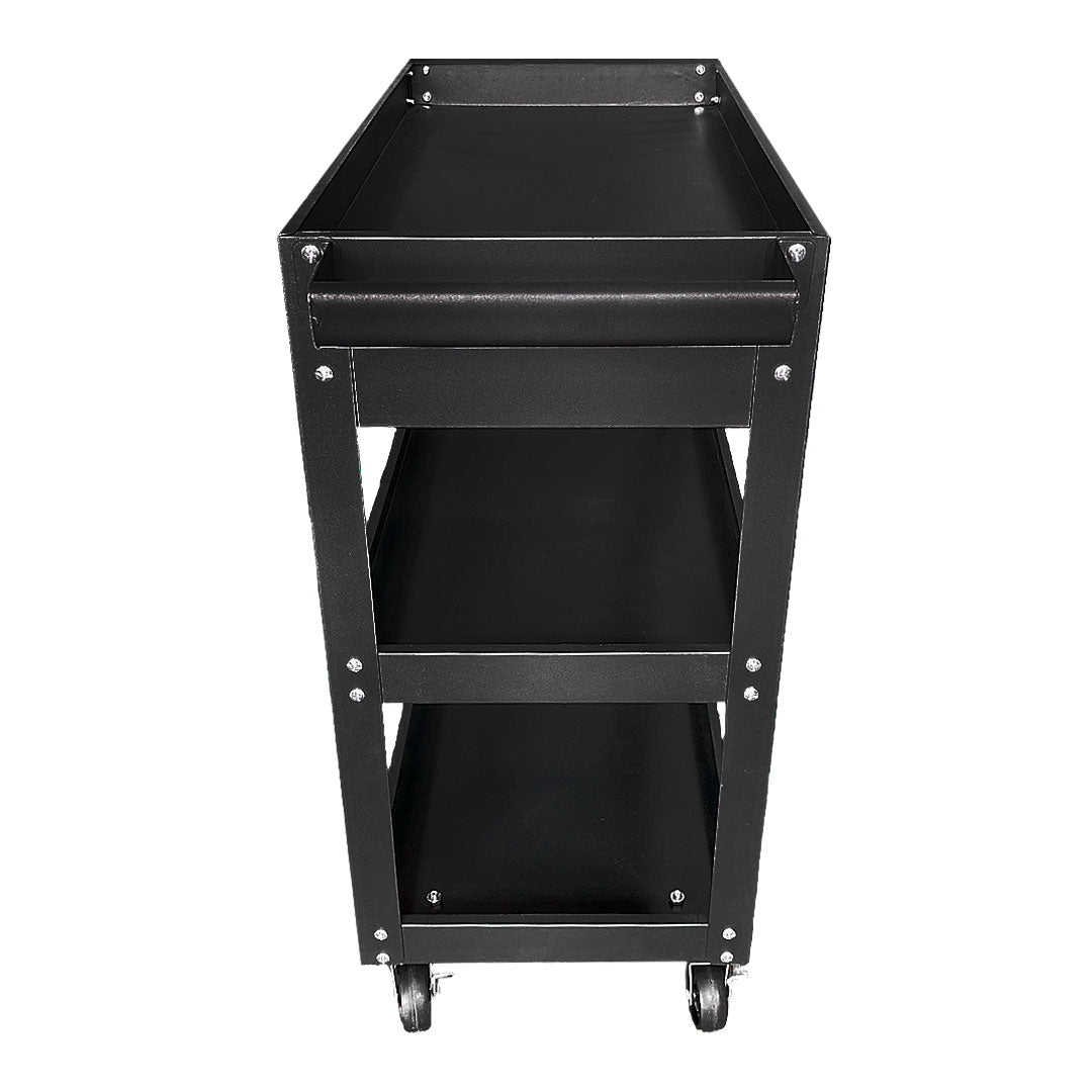 Carro Porta Herramientas de 3 Niveles con Gabinete