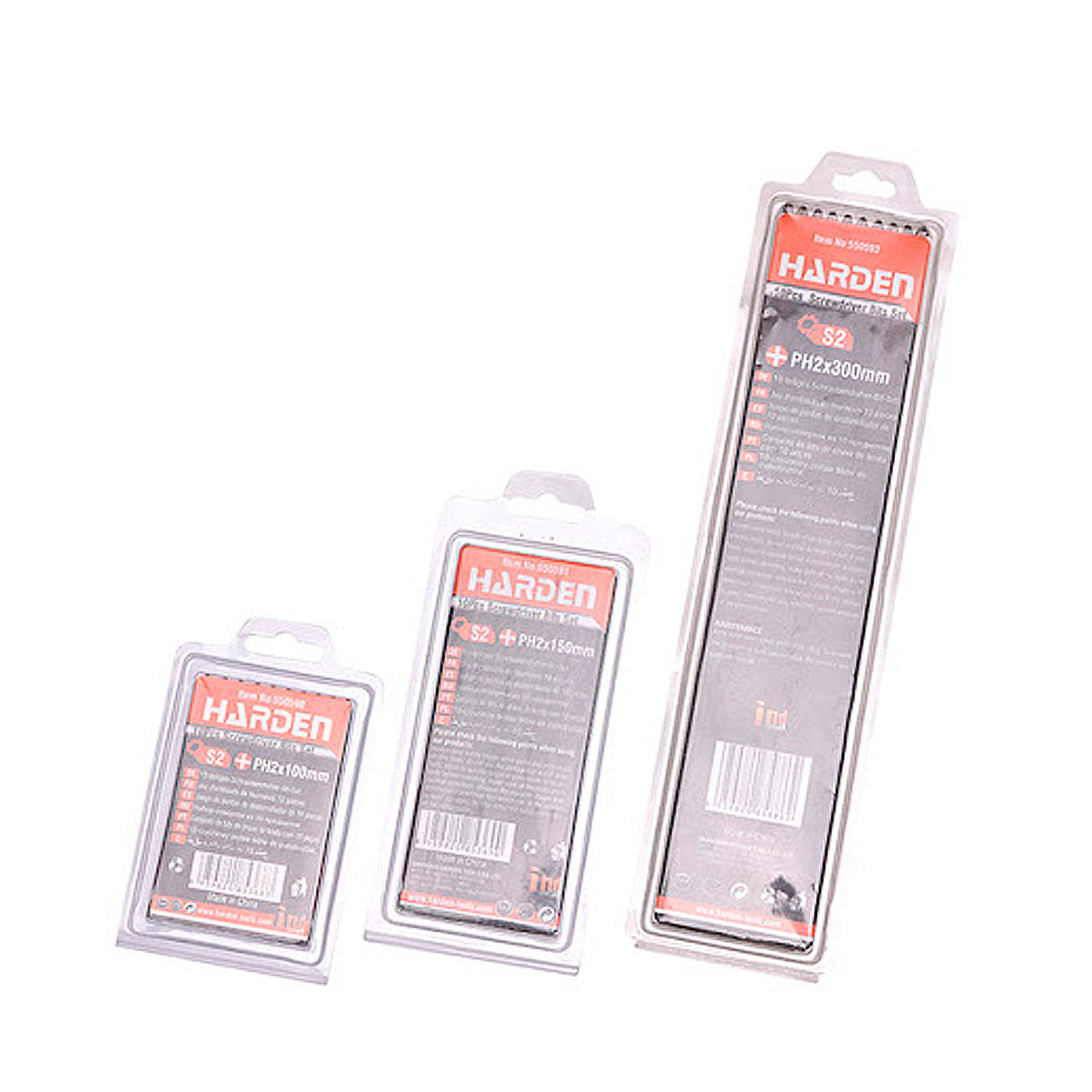 Set de 10 puntas de estría para atornillador inalámbrico