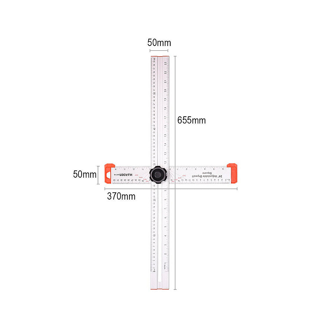 Falsa Escuadra de 24" de aluminio