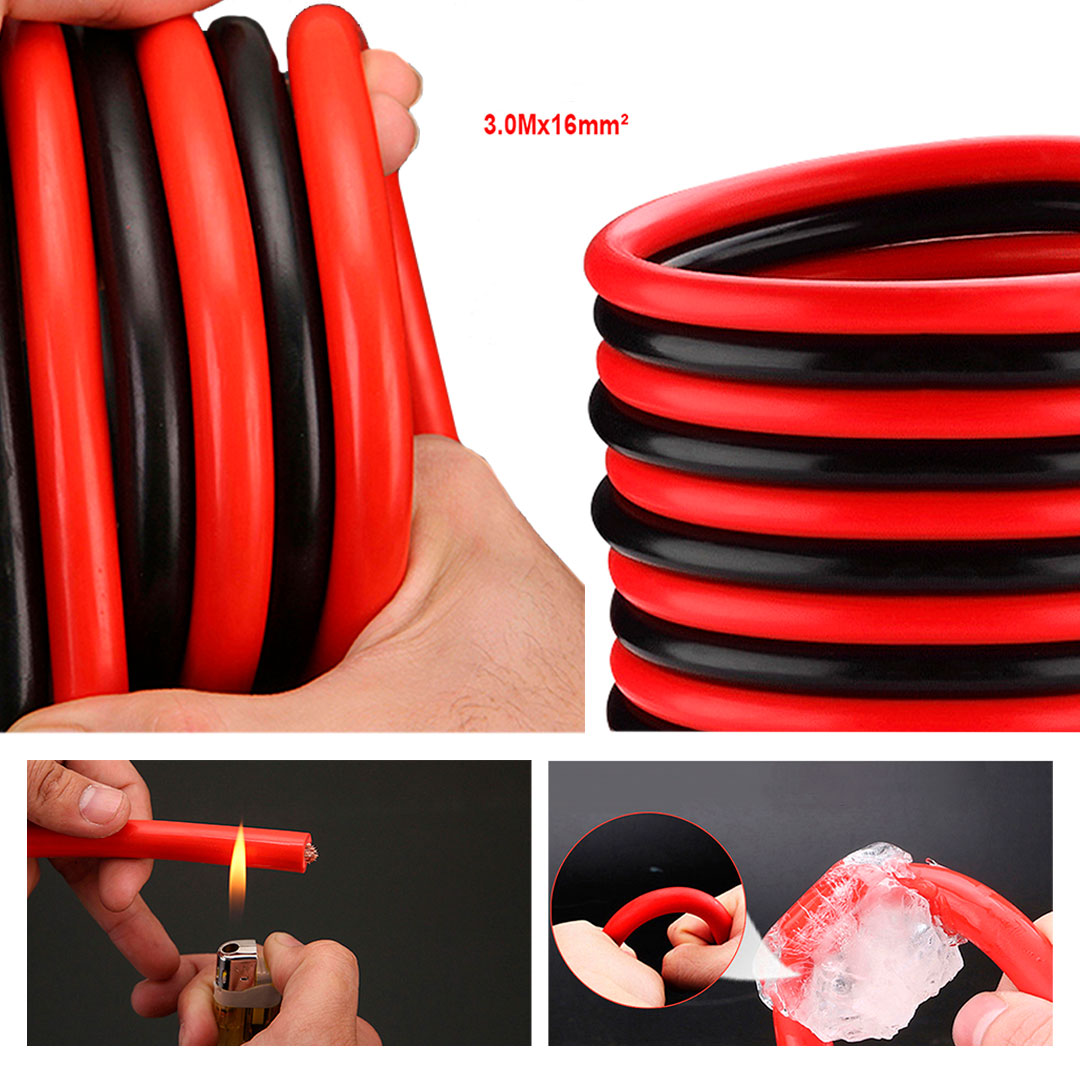 Cable de Arranque para Automóvil 3 M x 16 mm²