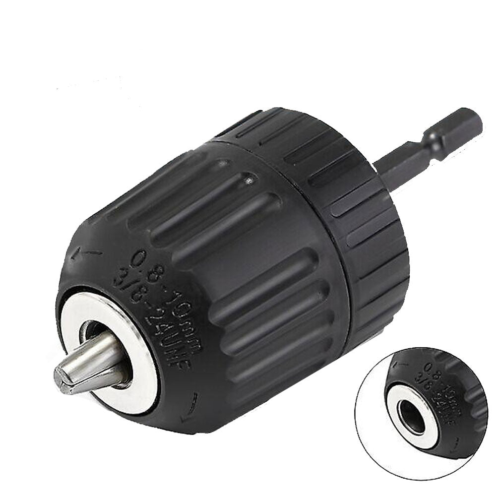 Mandril 10MM (3/8") de ajuste rápido atornillador inalámbrico