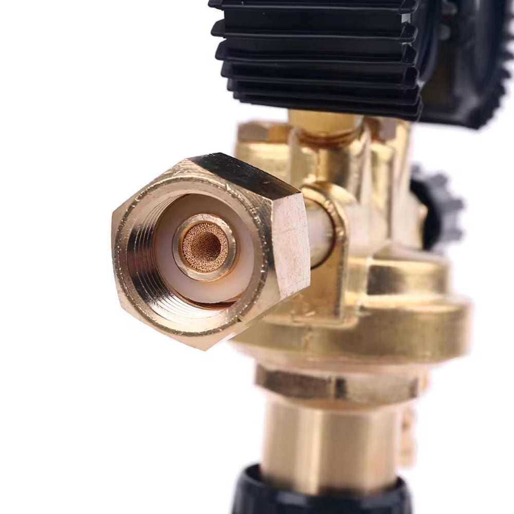 Regulador de gas doble para Co2