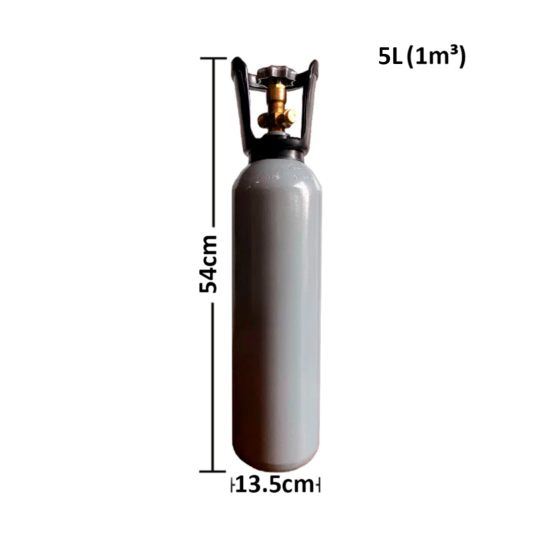Cilindro para CO2 o ARGÓN de 5LT