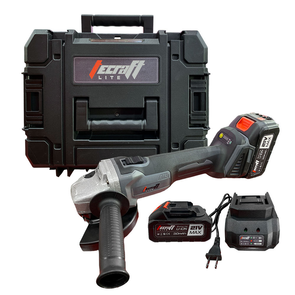 Pulidora Inalámbrica 4.1/2" 900w 21V sin escobillas