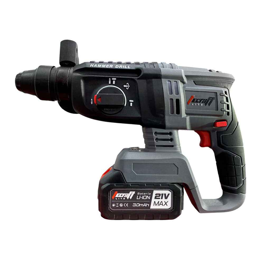 Rotomartillo Inalámbrico SDS PLUS 800W 21v sin escobillas