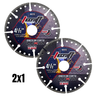 2X1 Disco de corte infinito 4.1/2" para metal