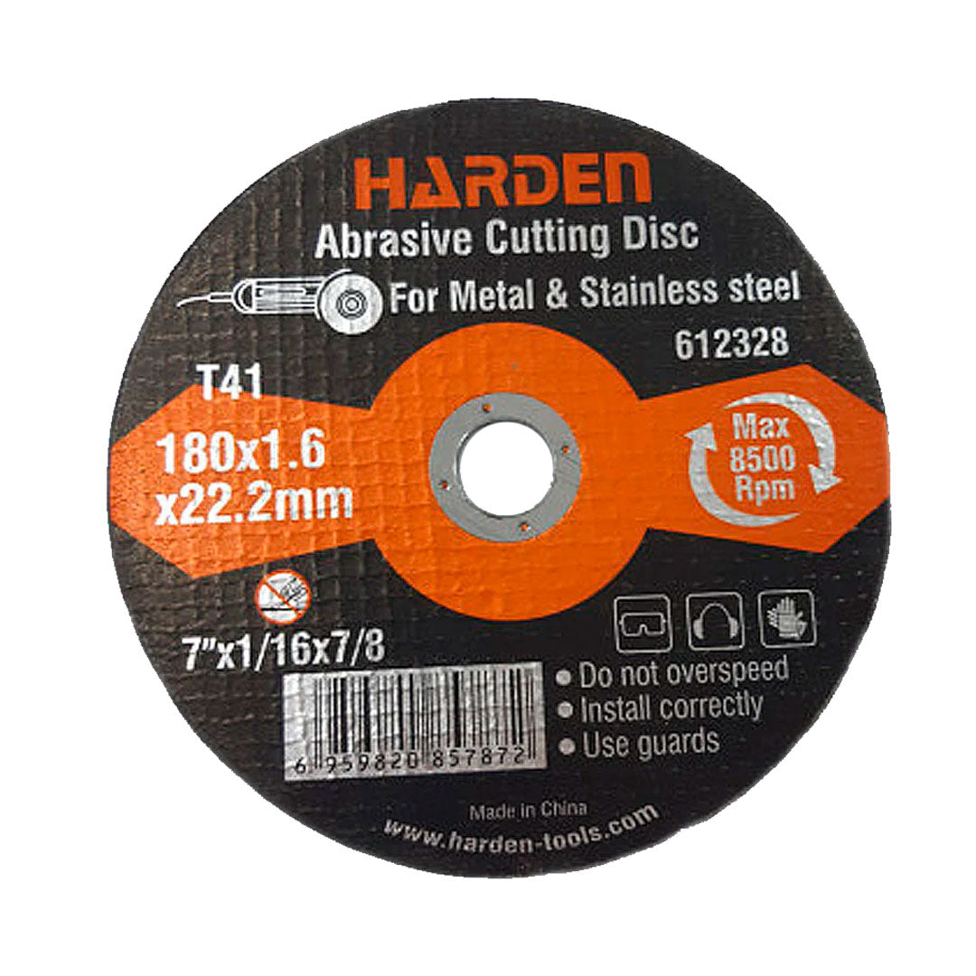 Disco de corte de 7" para metal y acero inoxidable