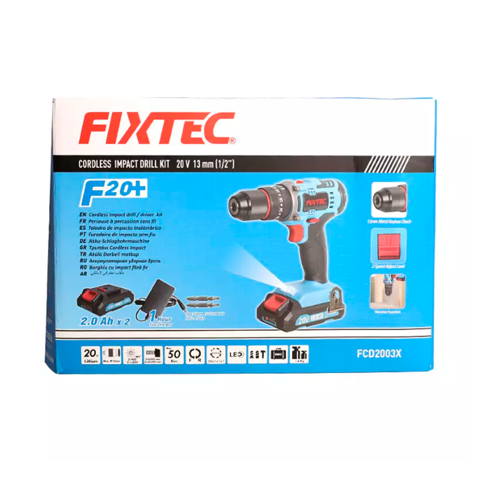 Taladro de Impacto Inalámbrico 20V