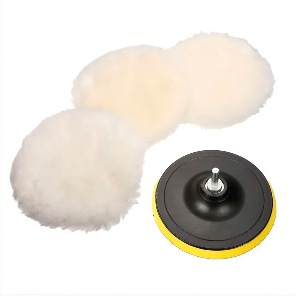 Set de 5 piezas de Pomos de Lana para Polichar