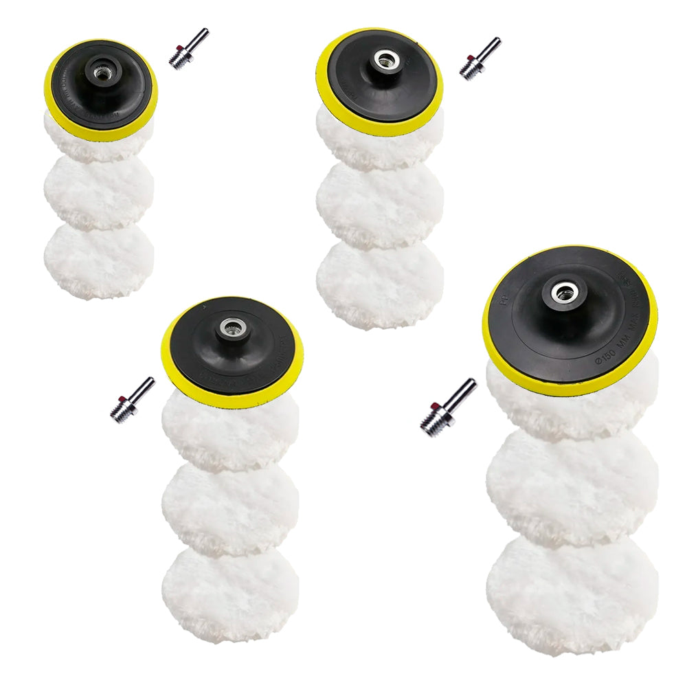 Set de 5 piezas de Pomos de Lana para Polichar