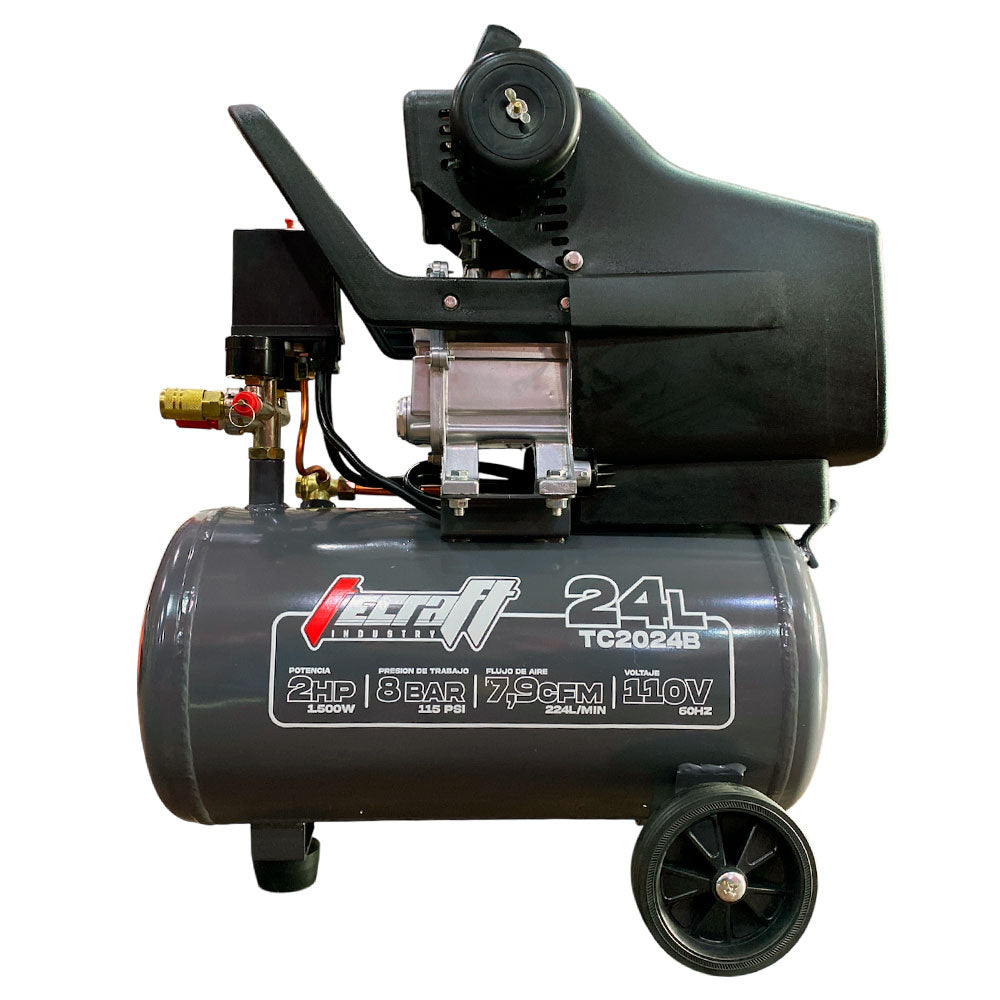 Compresor Profesional  24L 2HP 110v