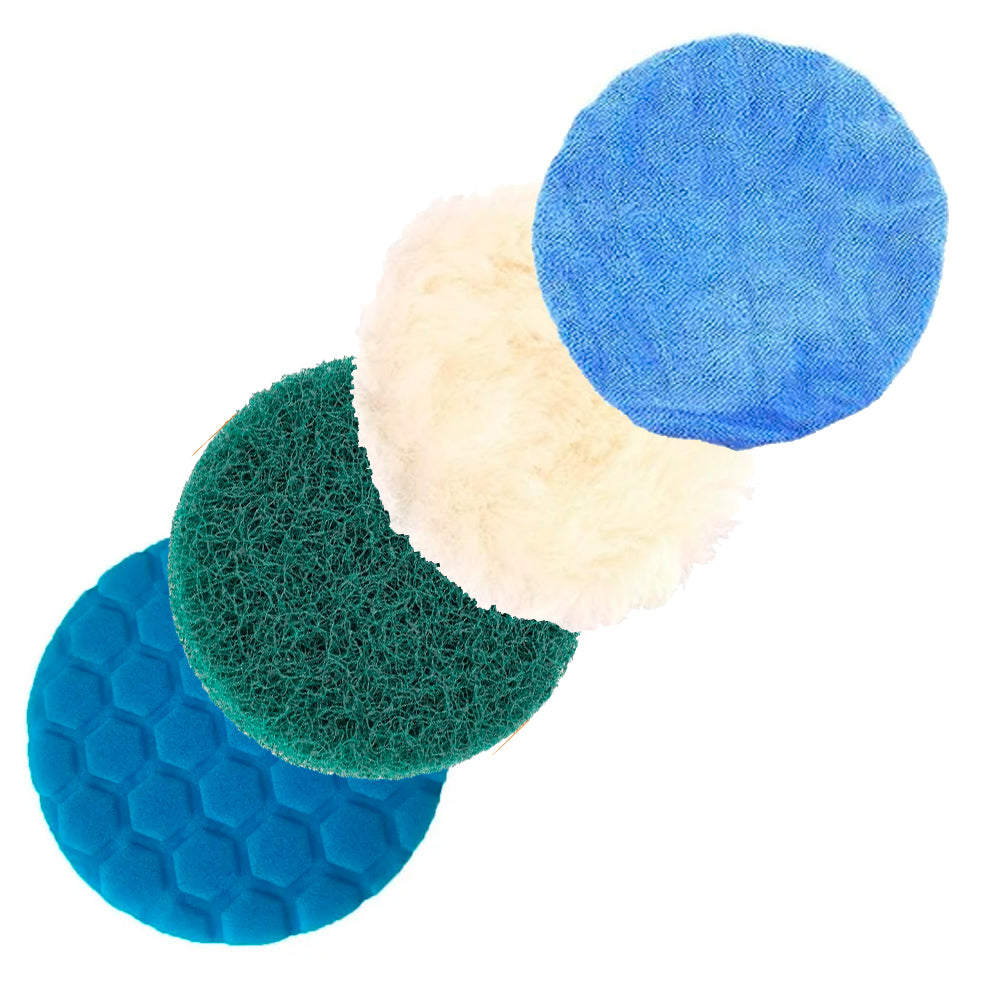 Set de 4 Almohadillas de repuestos para cepillo giratorio