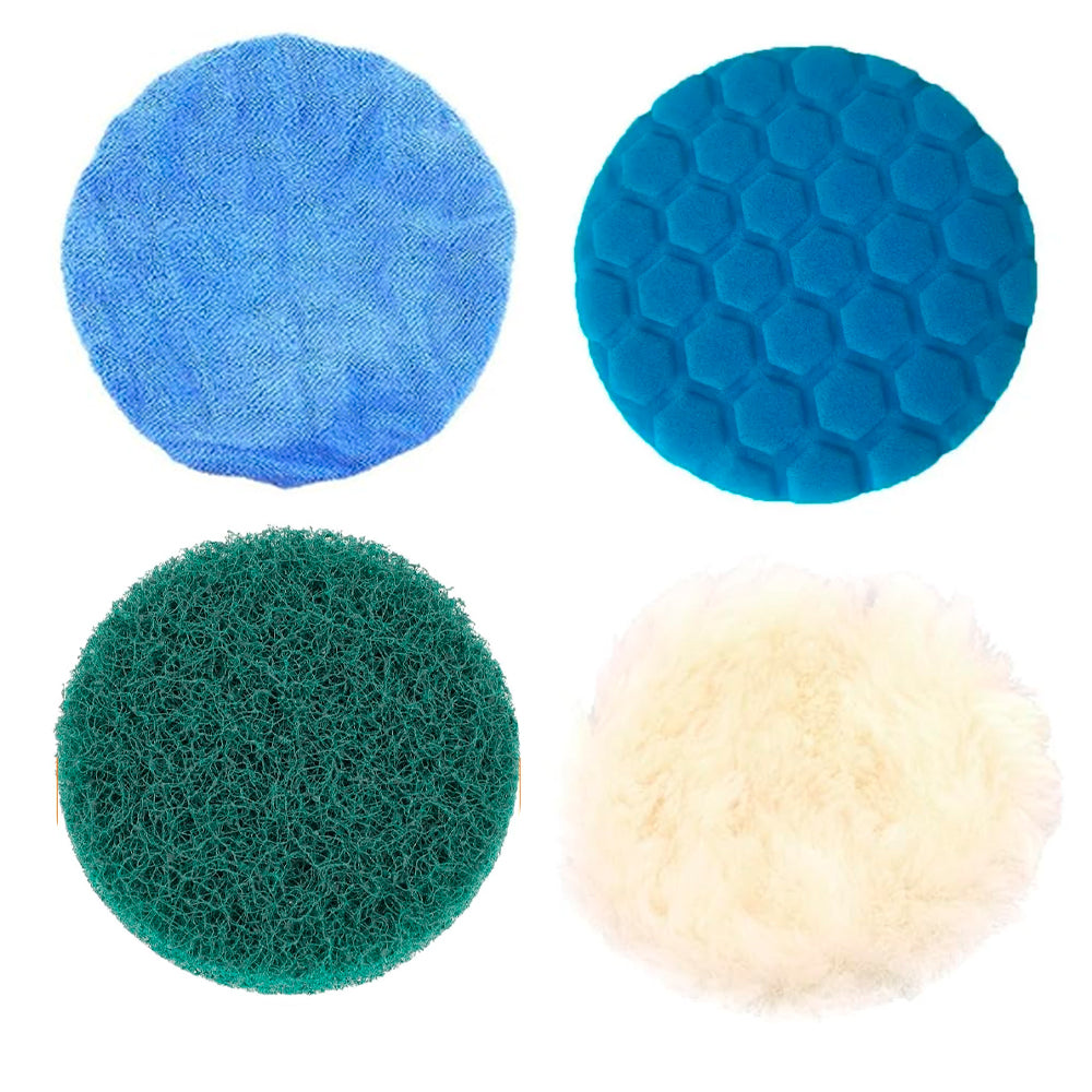 Set de 4 Almohadillas de repuestos para cepillo giratorio