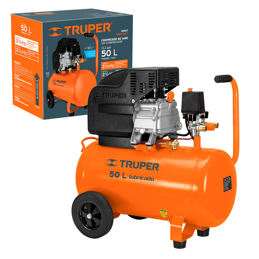 Compresor Profesional  de 50L 3.1/2HP 127V