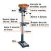 TALADRO DE ARBOL 15´´ 750W 1HP MANDRIL 5/8