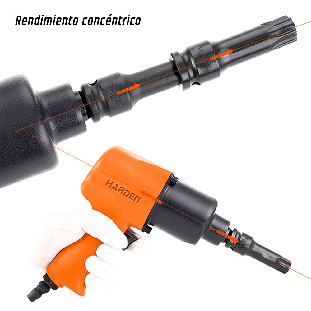 Set de 8 puntas TORX de 1/2"