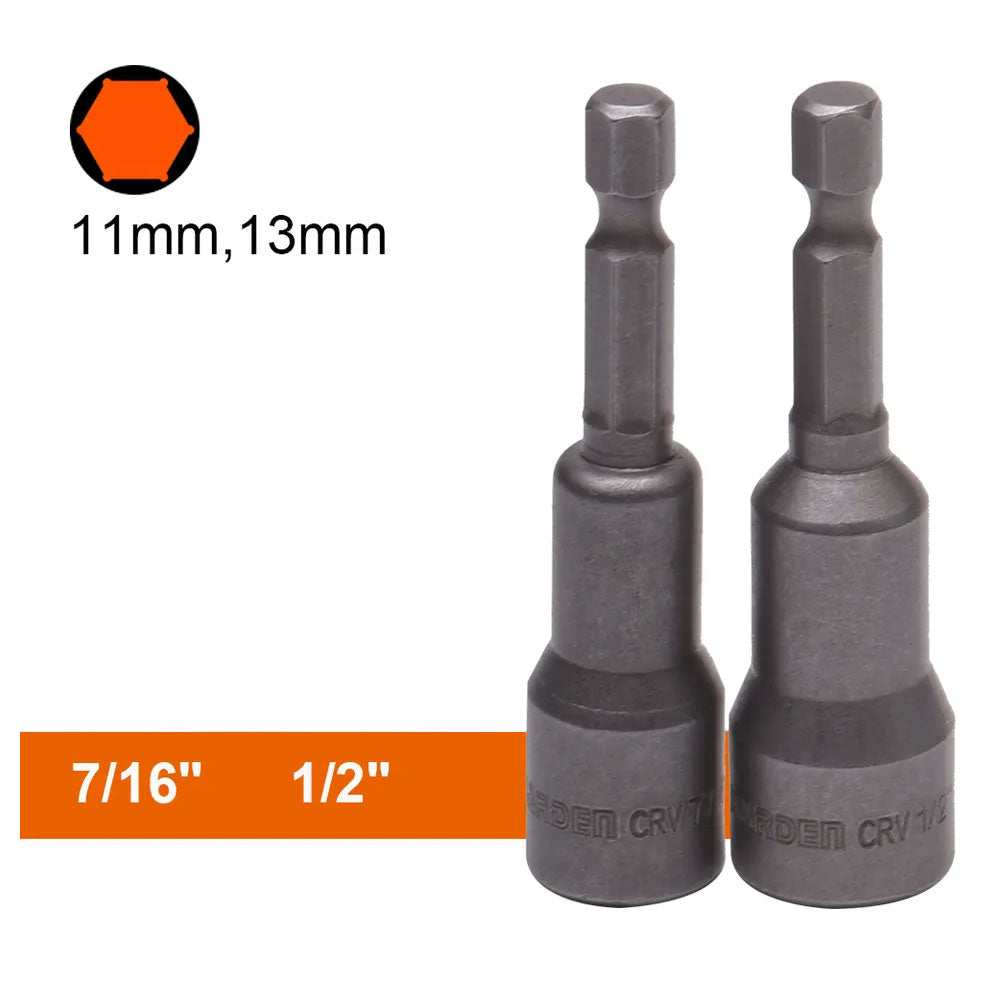 Set de 9 copas con punta hexagonal