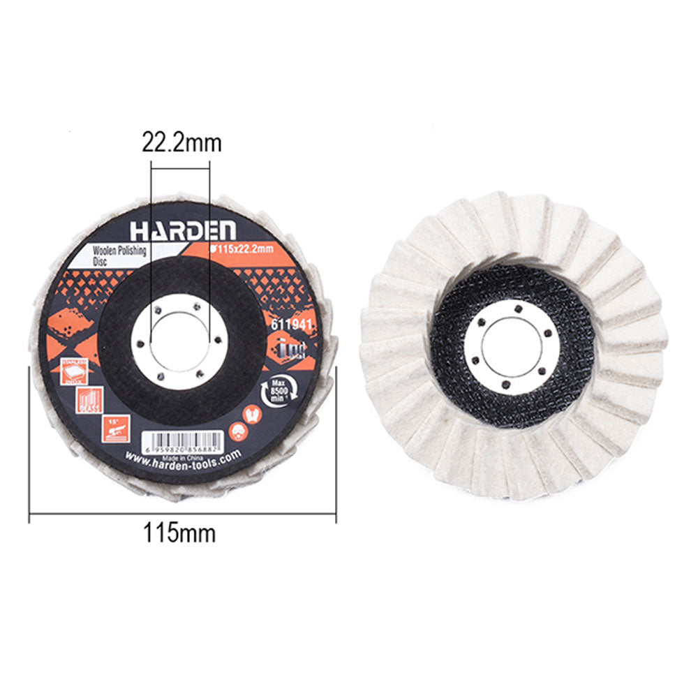 Disco para pulir acero inox 4.1/2"