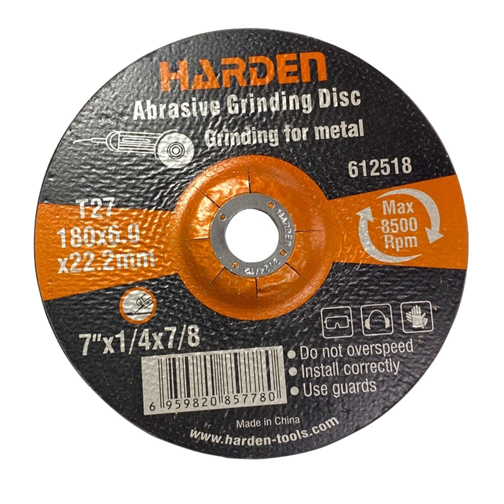 Disco abrasivo de pulir 7" para metal