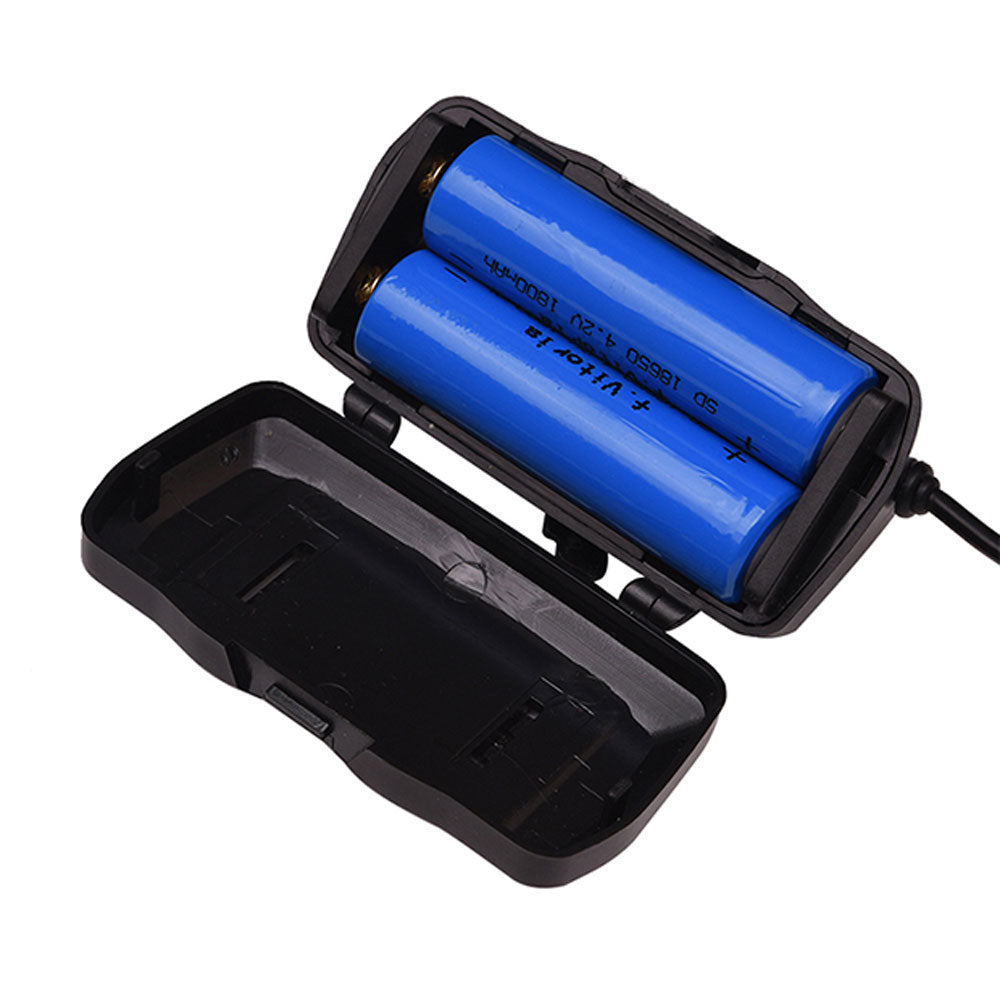 Linterna LED recargable tipo minero