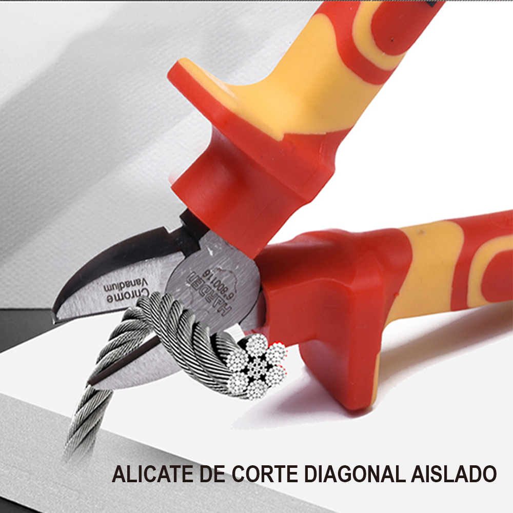 Juego de herramientas aisladas para electricista de 11 piezas