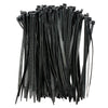 Amarras de nylon negras 100 pzas