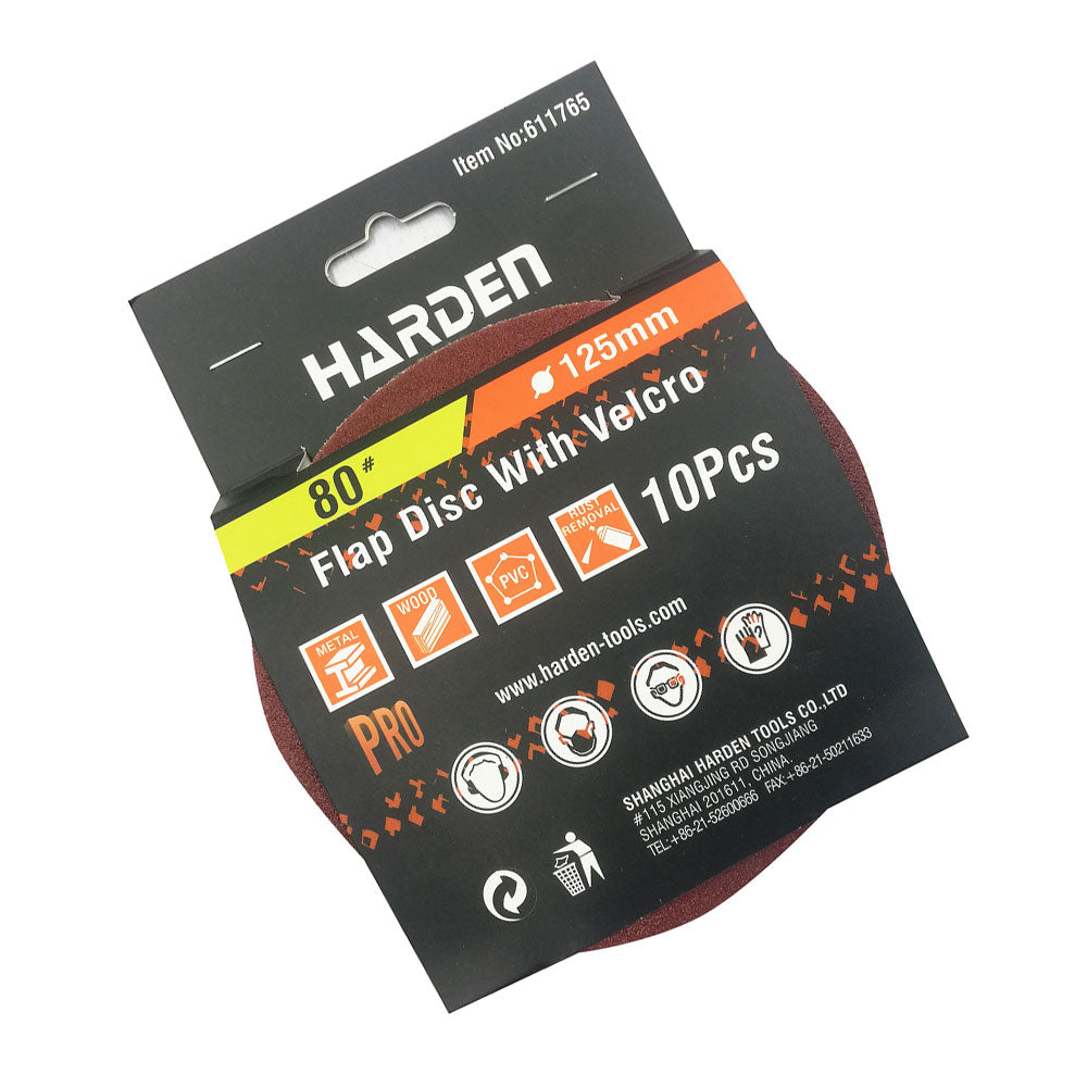 Disco velcro perforado 4.1/2" 10 piezas