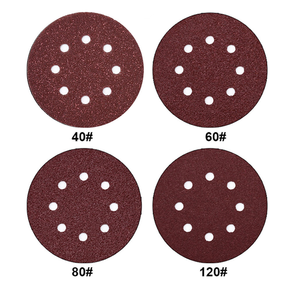 Disco velcro perforado 4.1/2" 10 piezas