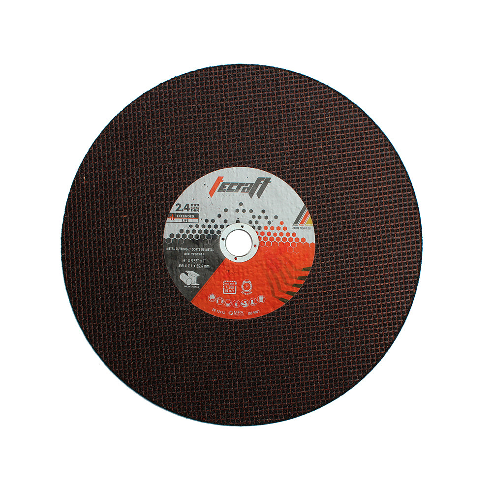 Disco de Corte 14" Metal/Inox