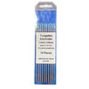 Electrodo de tungsteno azul