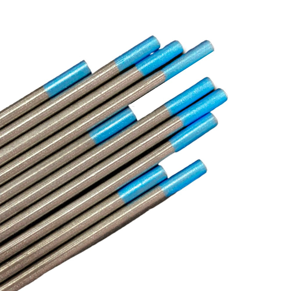 Electrodo de tungsteno azul