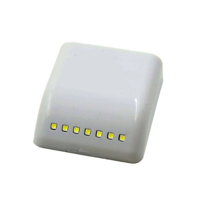 Sistema de luz LED con sensor de movimiento ideal para instalar en gabinetes.