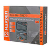 Juego de copas 77 piezas ratchet 1/2" y 1/4"