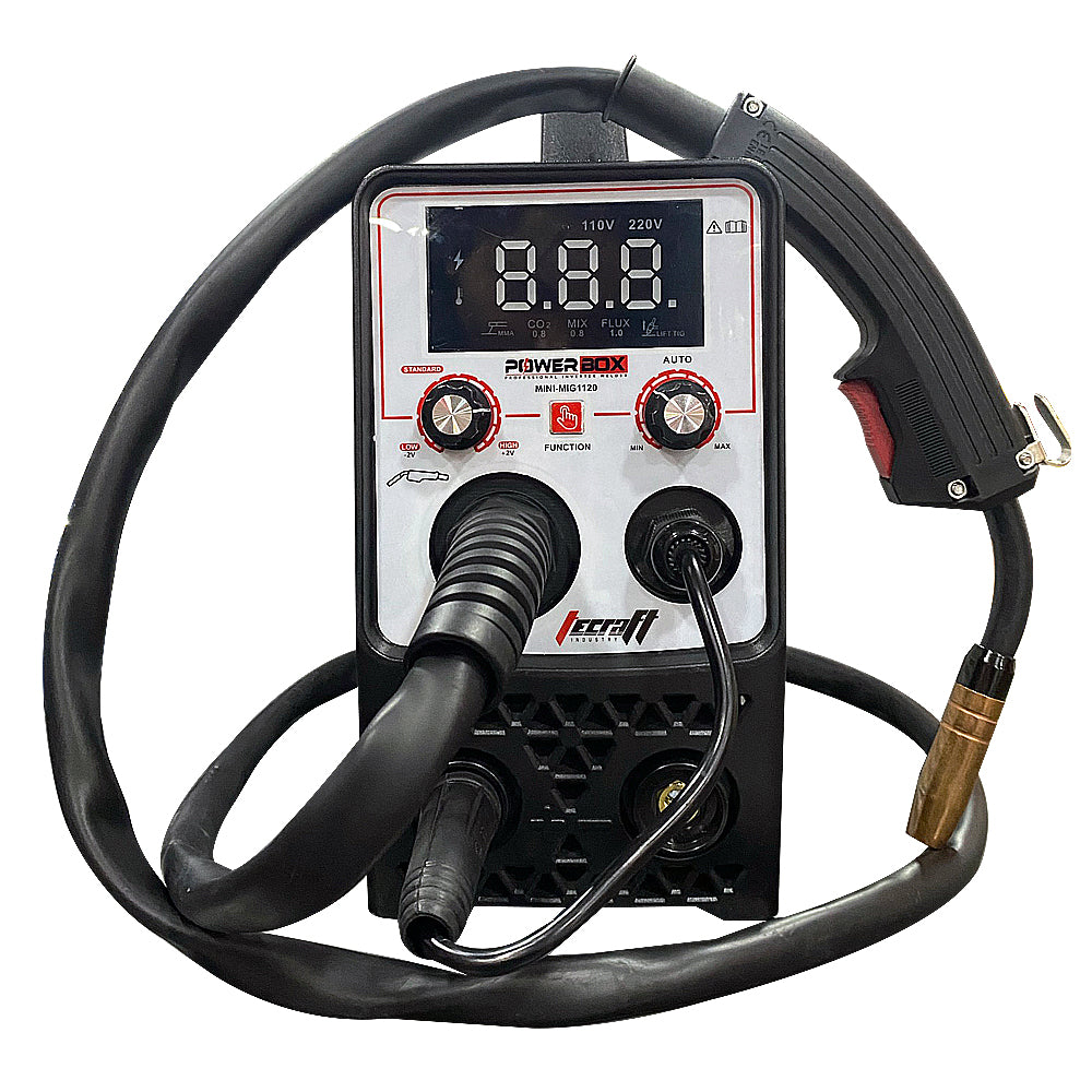 Soldador Inversor Mini Multiproceso MMA/MIG/TIG LIFT 120AH 110V