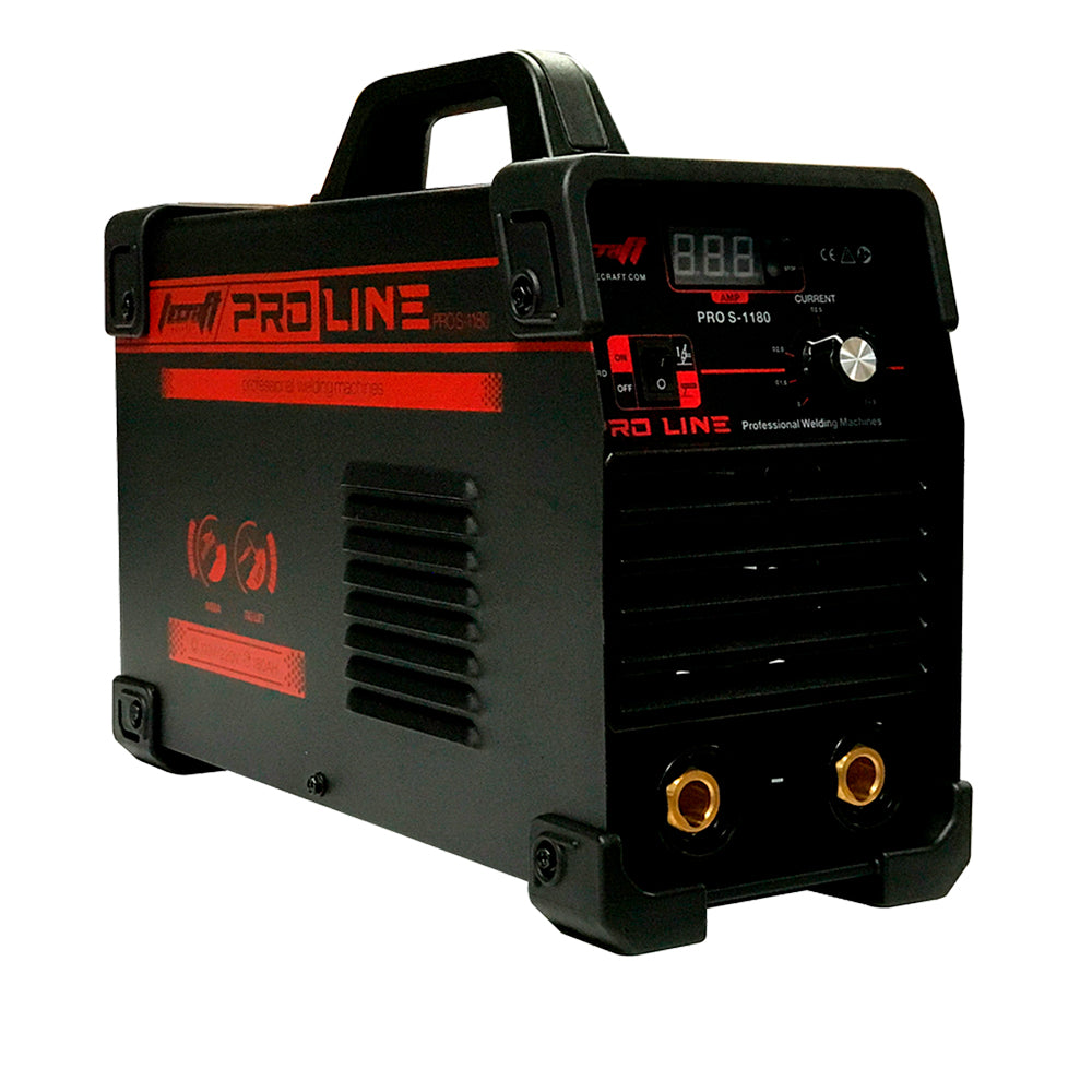 Soldador inversor proceso MMA/TIG LIFT de 180Ah 110V/220V