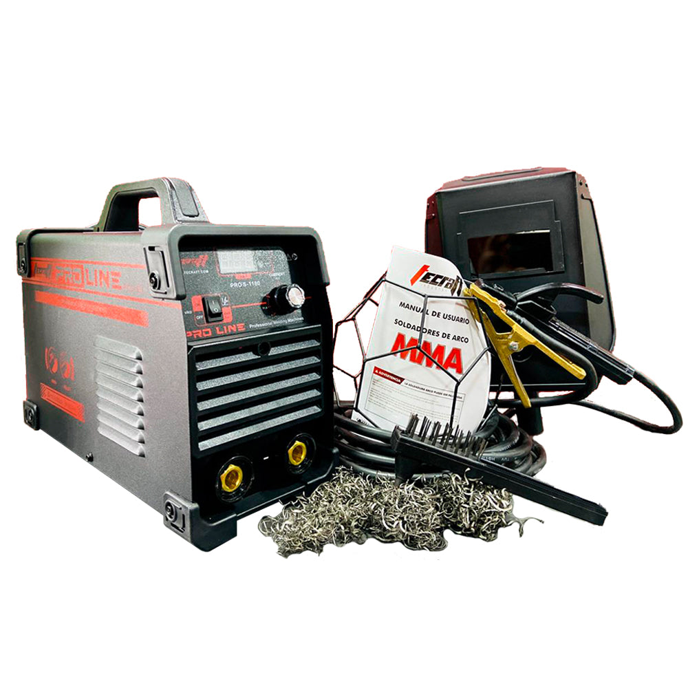 Soldador inversor proceso MMA/TIG LIFT de 180Ah 110V/220V