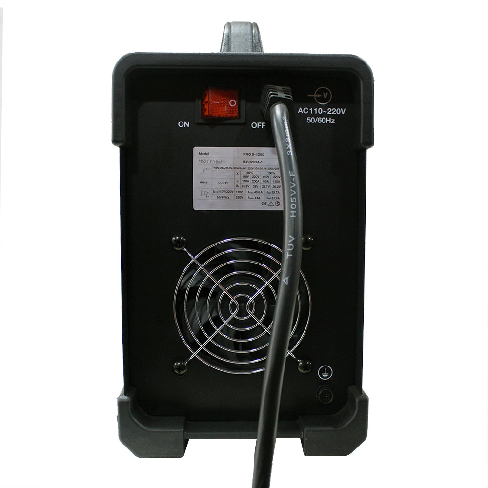Soldador inversor proceso MMA/TIG LIFT de 180Ah 110V/220V