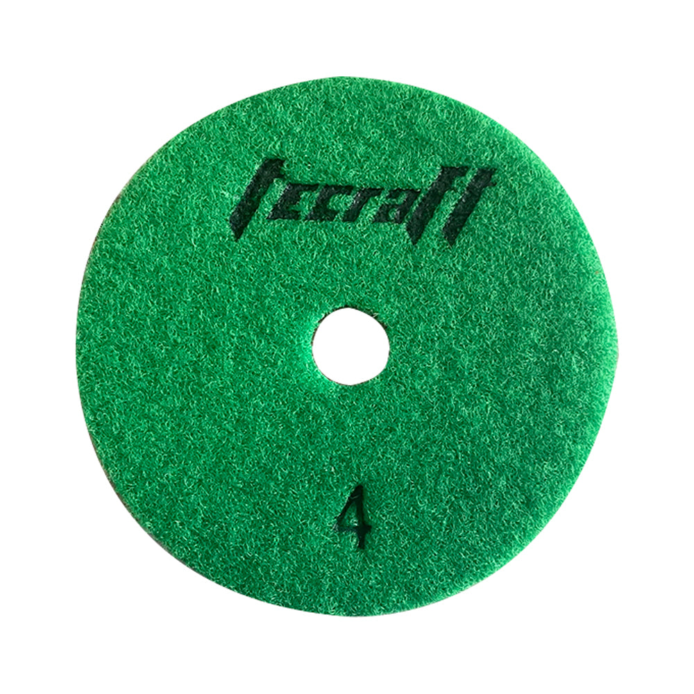 Set de discos para pulir mármol 7pzas Tecraft Industry