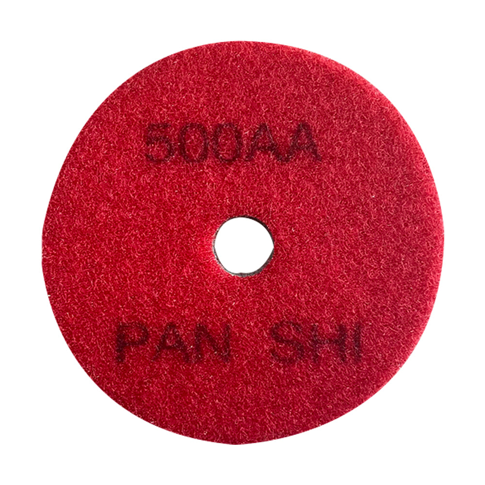 Set de discos de fibra para pulir mármol 7pzas