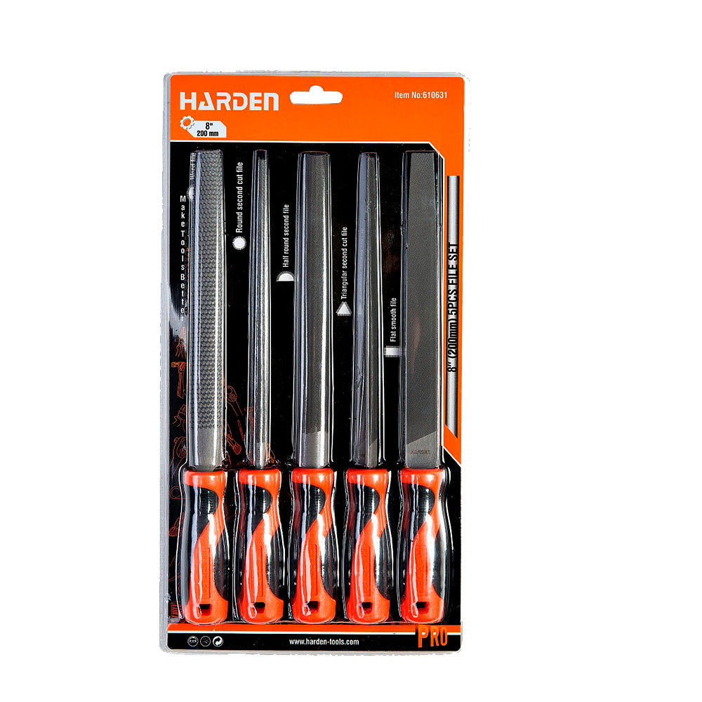 Set de limas metálicas 8"