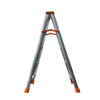 Escalera tipo tijera en aluminio
