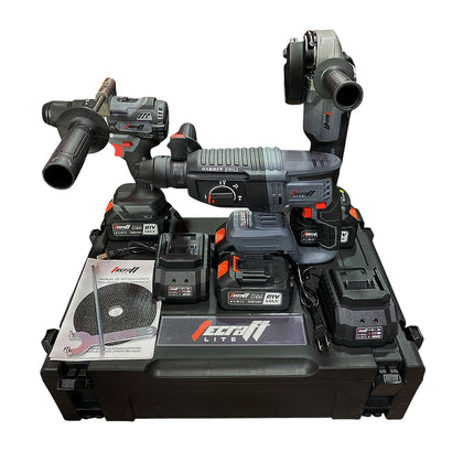 Set de Herramientas Inalámbricas marca Tecraft Industry.