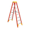 Escalera de fibra de vidrio en forma de A