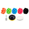 Set de pads de espuma para polichar de 8 piezas