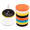 Set de pads de espuma para polichar de 11 piezas