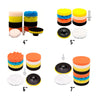 Set de pads de espuma para polichar de 11 piezas