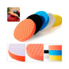 Set de pads de espuma para polichar de 5 piezas